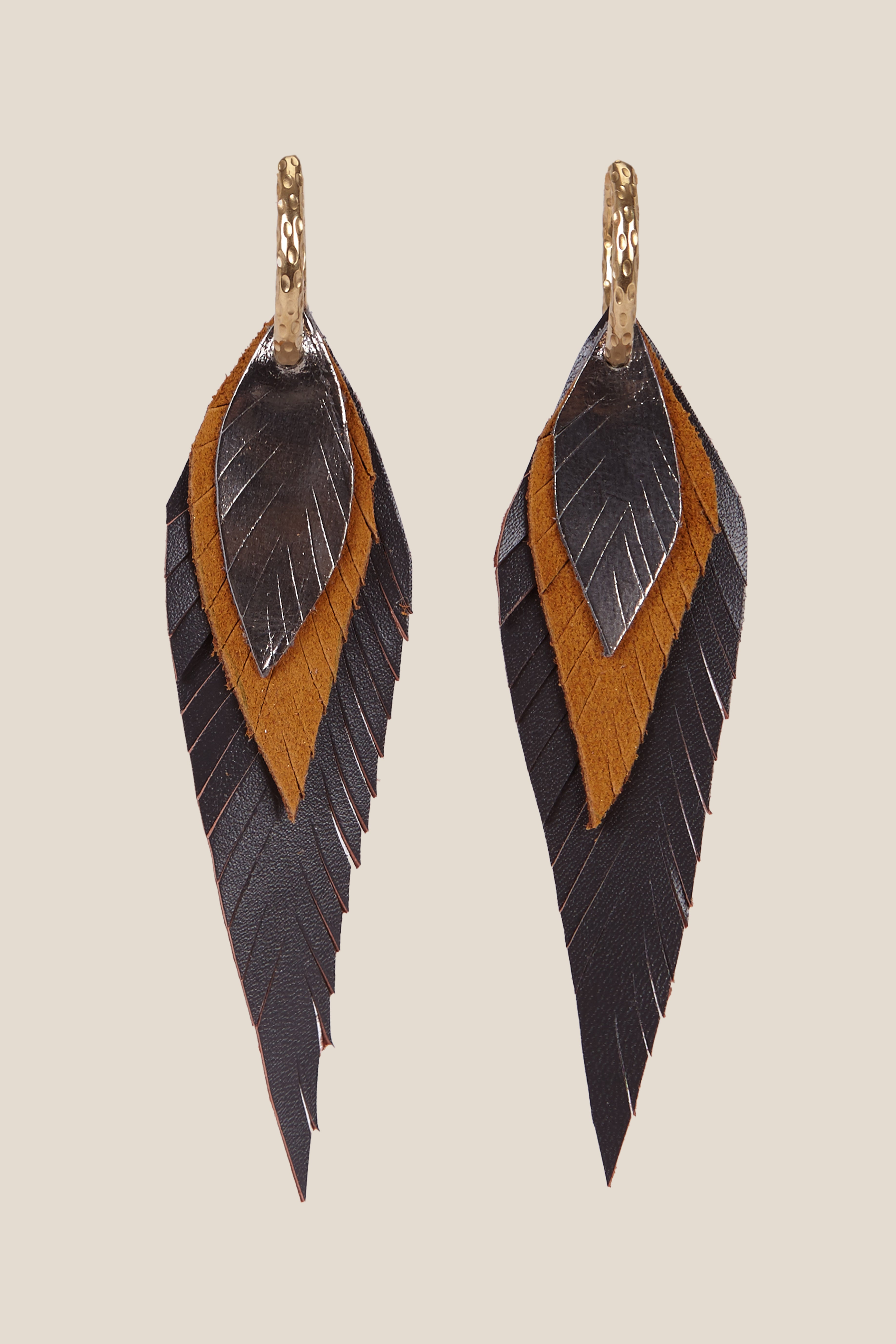 Pendiente Pluma Pequeño Acero